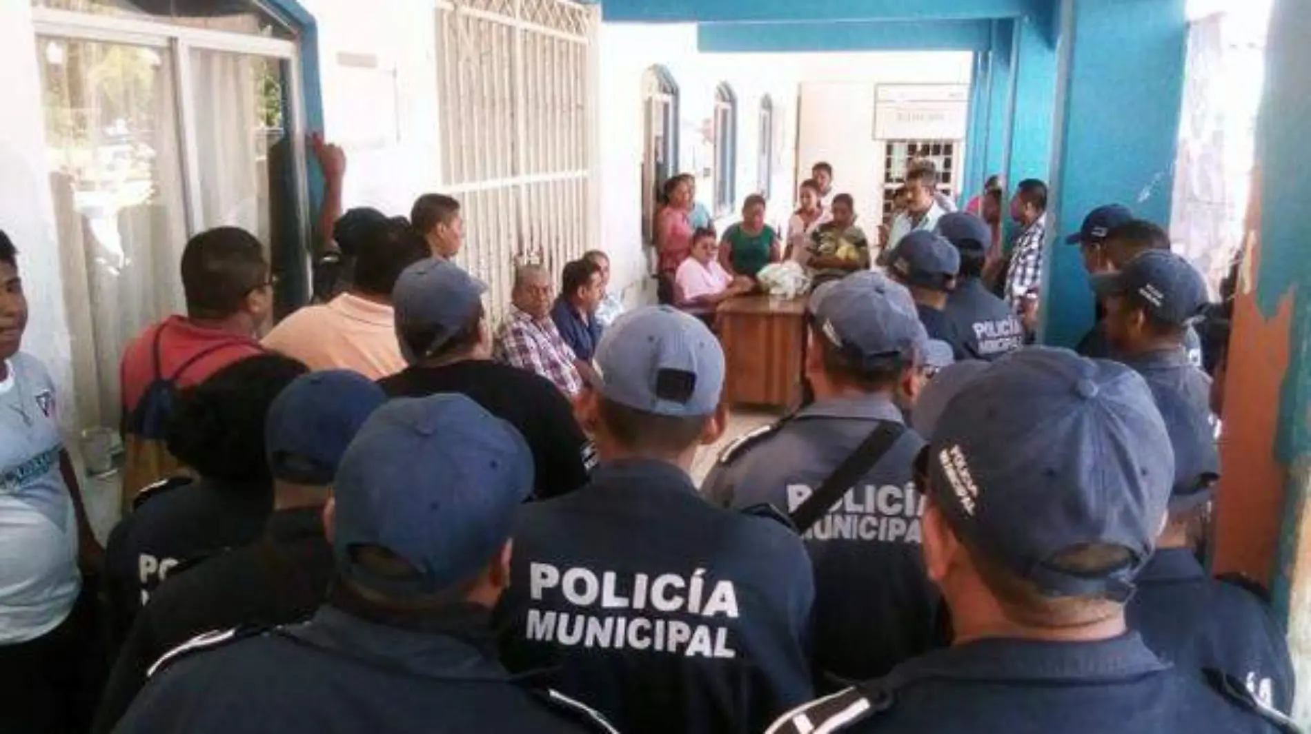 Costa chica - Paro en el ayuntamiento de Igualapa